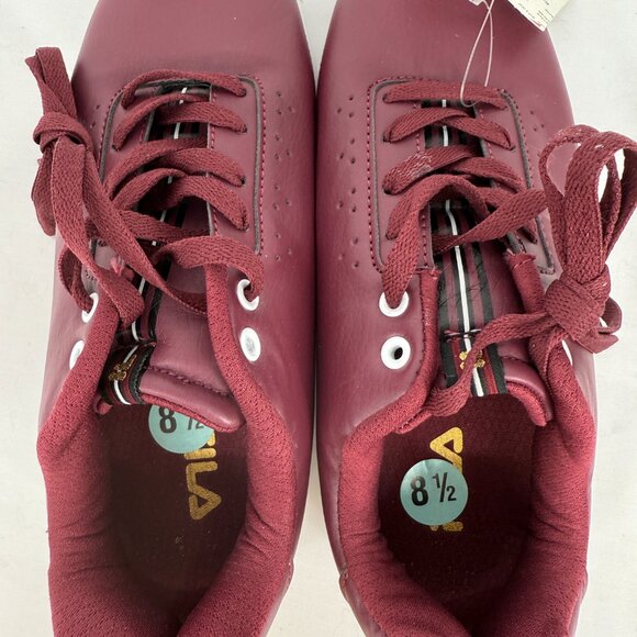 Fila Maroon Sneakers Size 8.5 - Picture 3 of 7